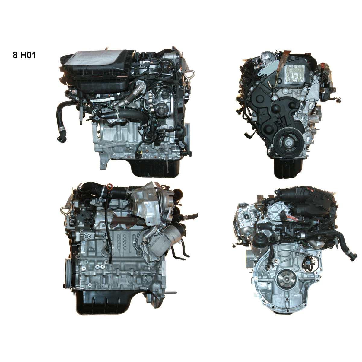 8H01 MOTORE PEUGEOT 208 1.4 50KW 5P D 5M (2015) km 24000