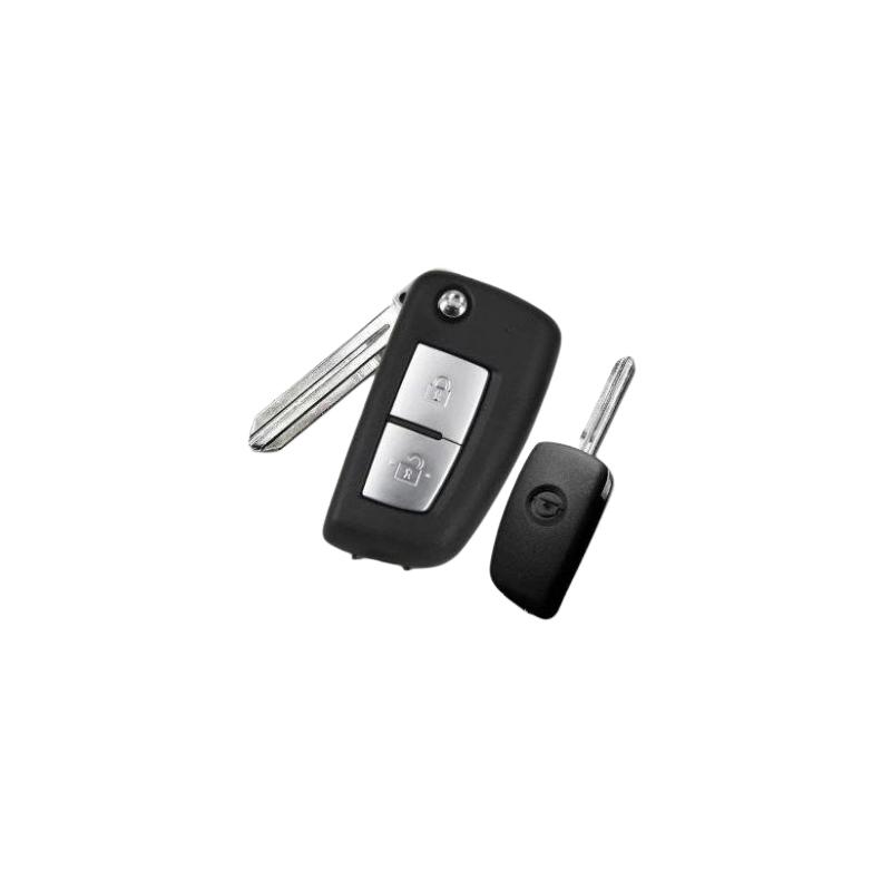 guscio chiave telecomando 2 tasti chiavi auto nissan qashqai x-trail juke note