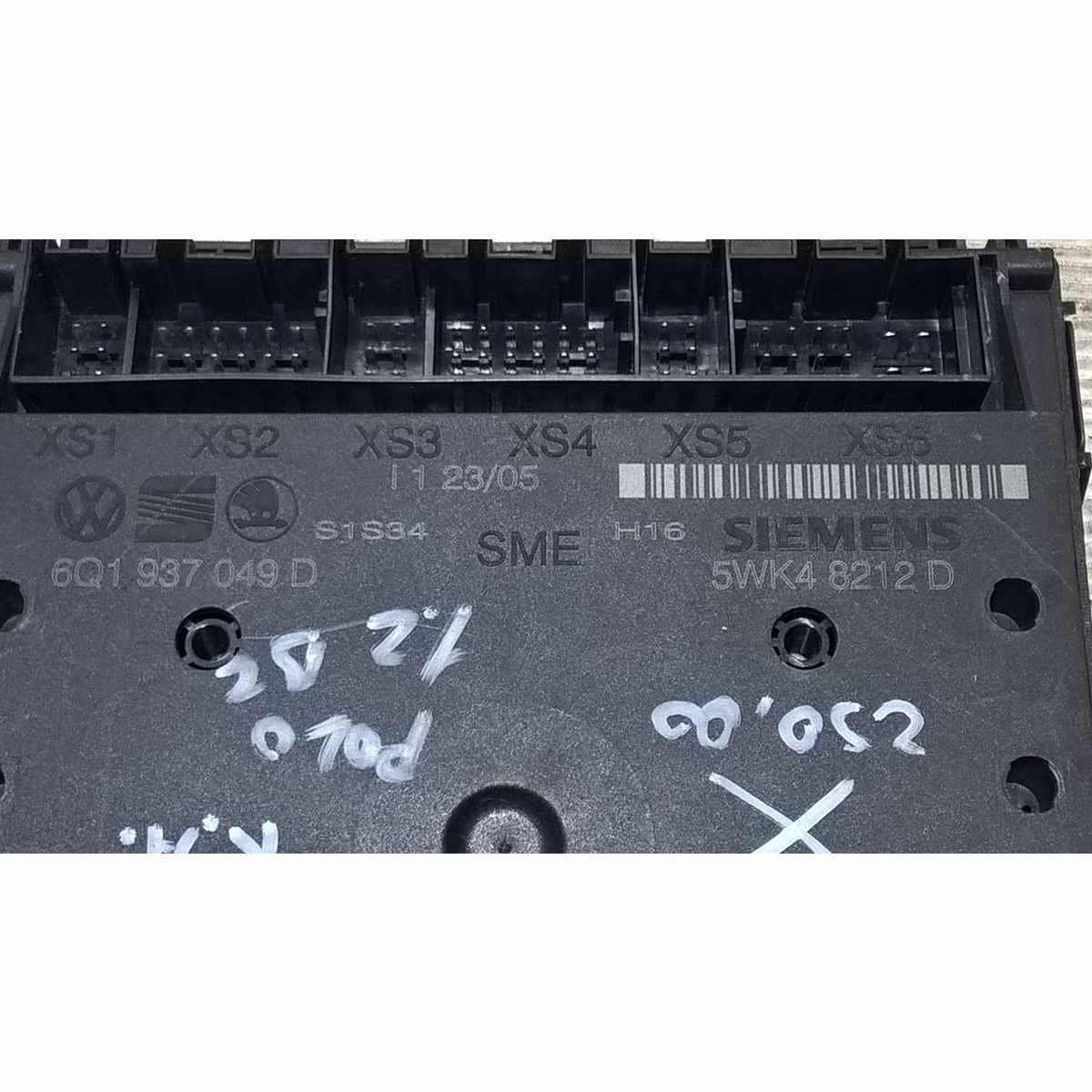 body computer volkswagen polo 2006 5wk48212d