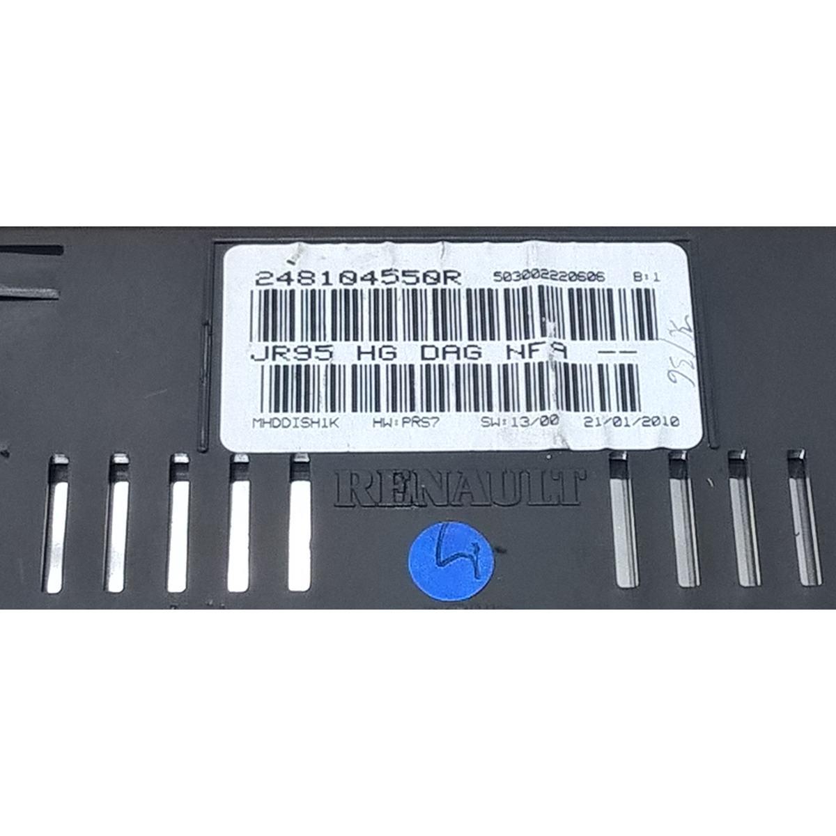 contakm renault scenic x mode 248104550r