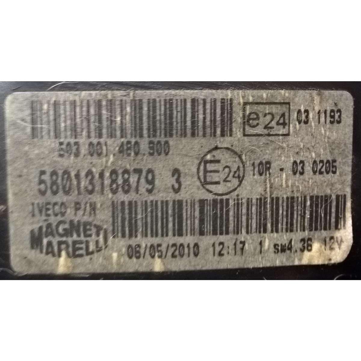 contakm iveco daily 2010 58013188793