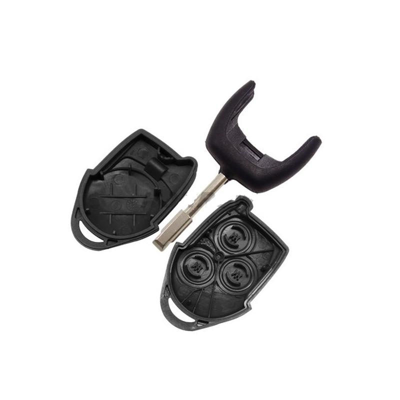guscio chiave telecomando 3 tasti chiavi auto ford fiesta focus exort