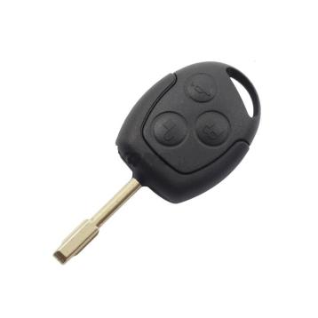 Guscio chiave telecomando 3 tasti chiavi auto ford fiesta focus exort