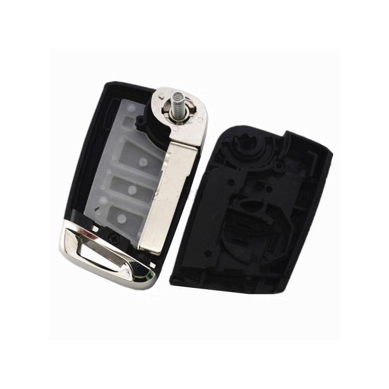 Chiave guscio telecomando 3 tasti per volkswagen golf 7 polo tiguan