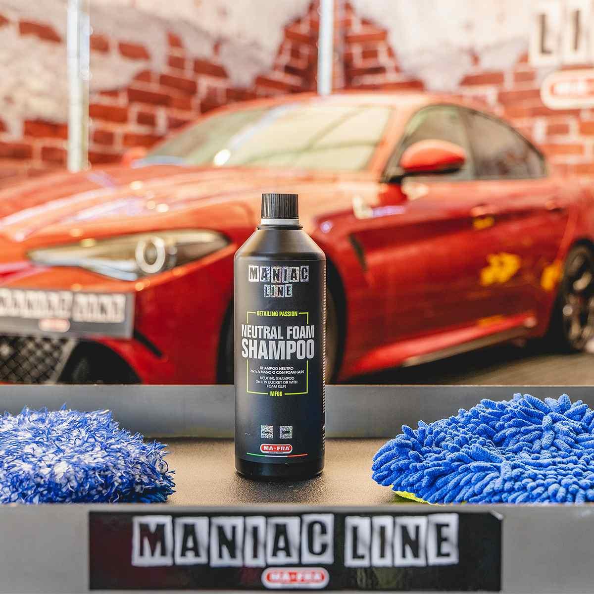 Mafra maniac line shampoo neutral foam auto moto