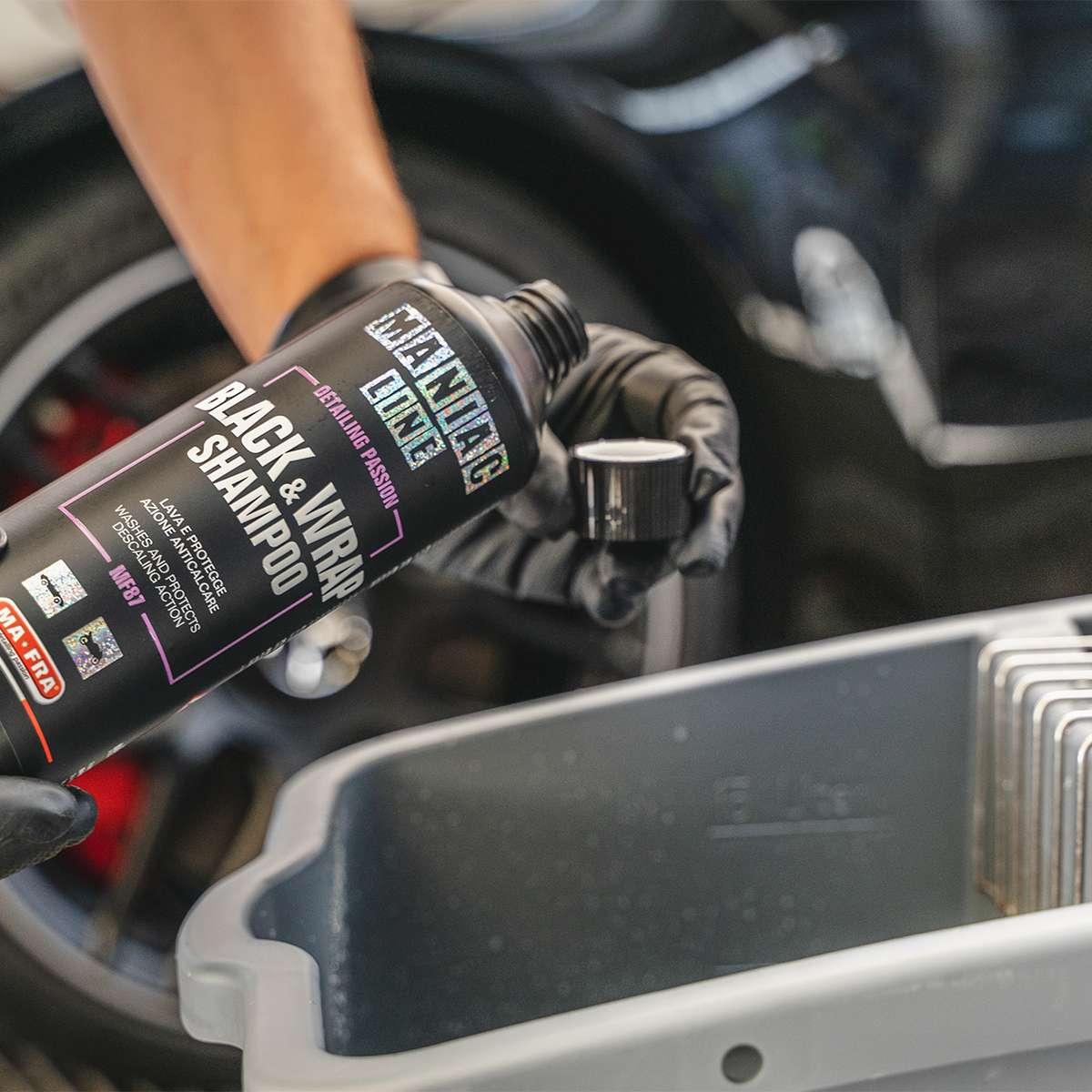 Mafra shampoo protettivo anticalcare pe rauto e moto nere