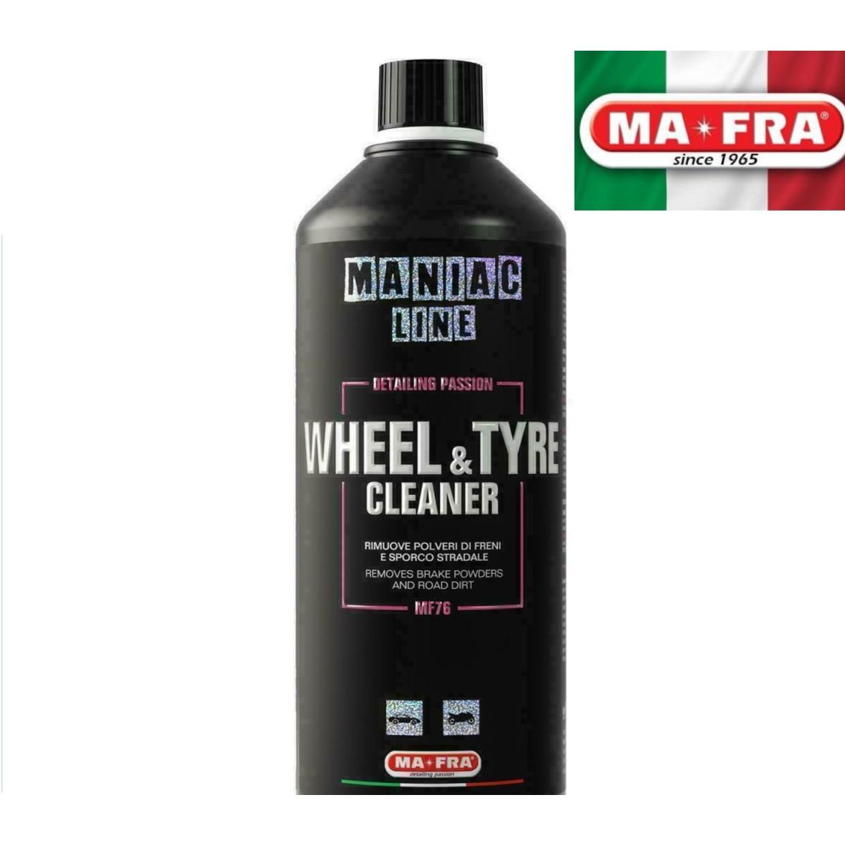Mafra  wheel e tyre Rimuove polveri di freni e sporco stradale della tua auto e moto