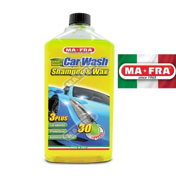 Mafra car wash shampoo e cera lucidante protettivo  per auto e moto