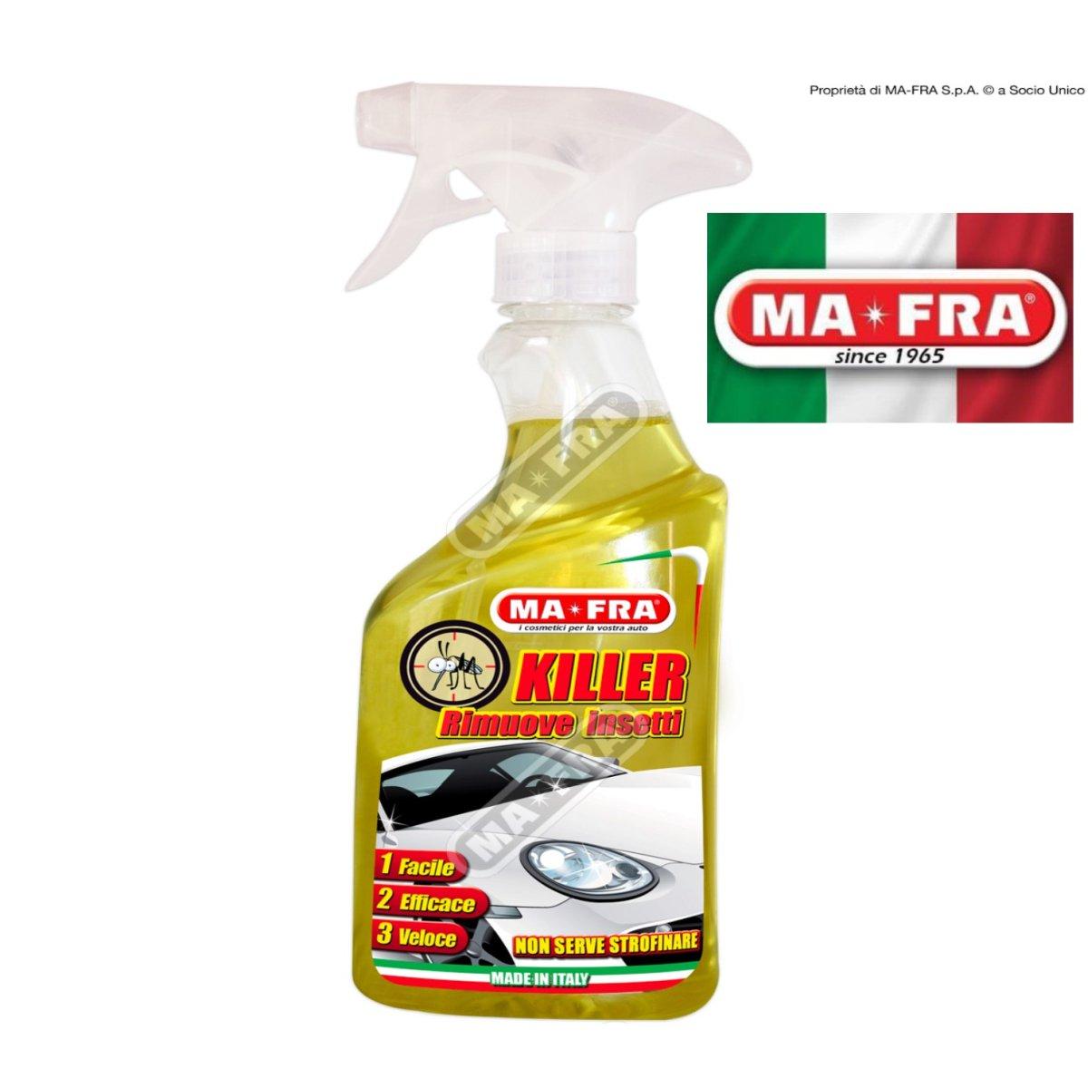 Mafra Rimuovi moscerini e insetti.per la tua auto o moto