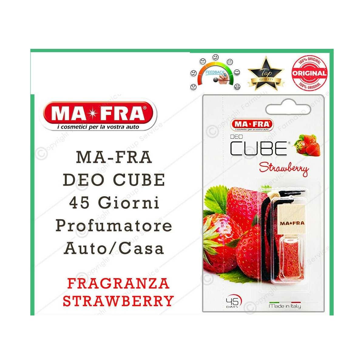 Mafra profumo interno auto cube stramberry
