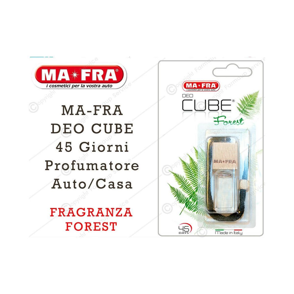 Mafra profumo interno auto cube forest