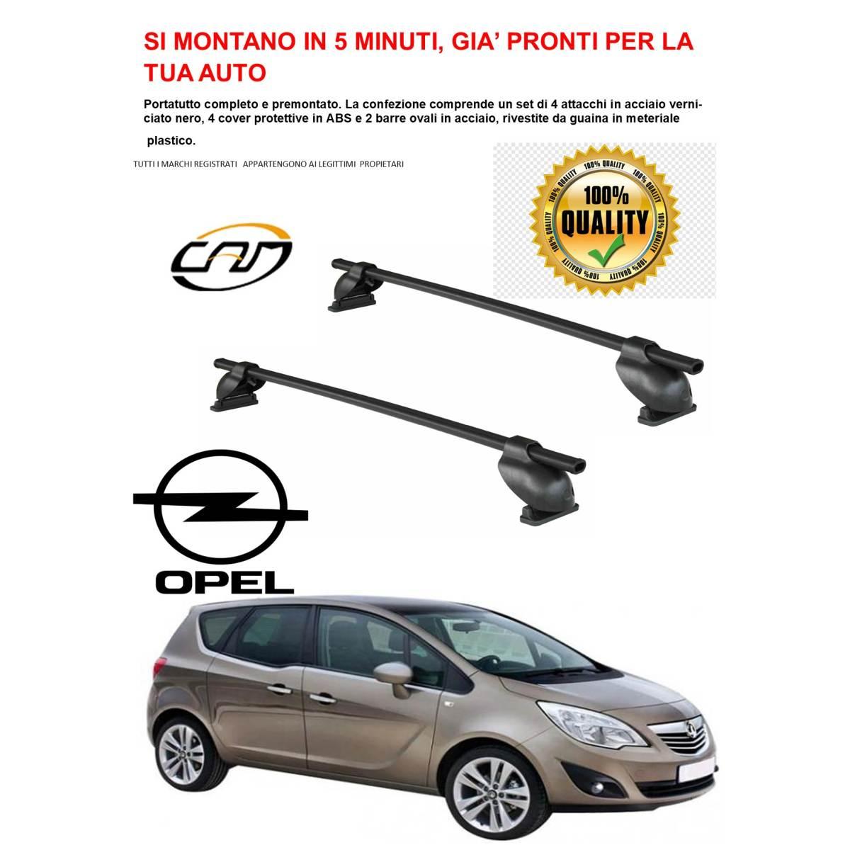 barre portatutto portapacchi opel Signum 5P (03>08) No rails