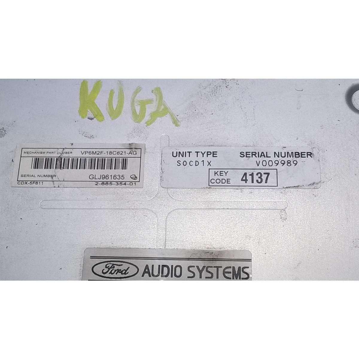 autoradio ford kuga 2011 1680442