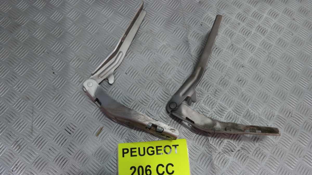 Peugeot 206 cc cerniere cofano