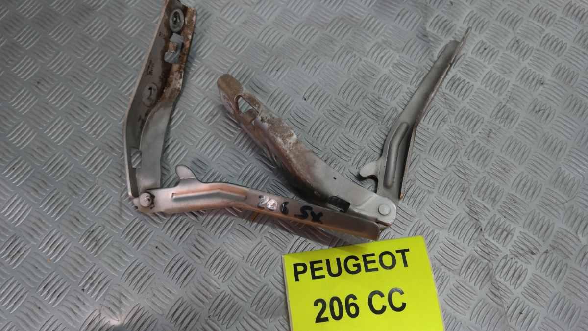 Peugeot 206 cc cerniere cofano