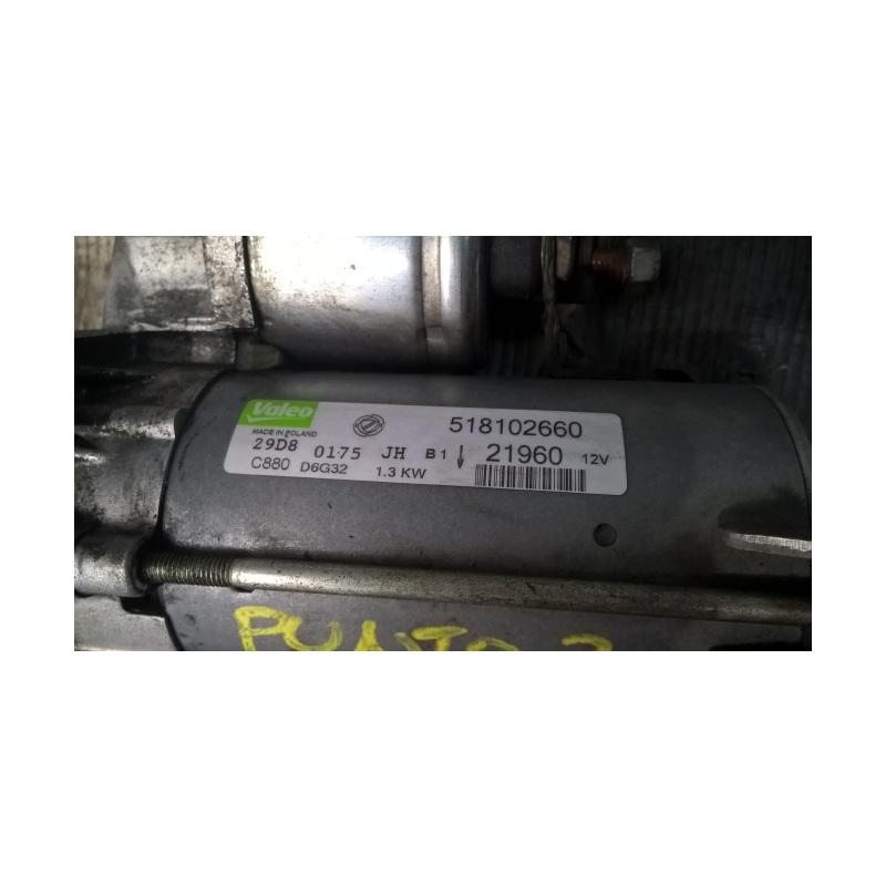 motorino avviamento fiat punto 2 serie 518102660