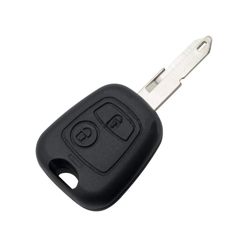 chiave guscio telecomando 2 tasti citroen C1 C2 C3 C4 C5