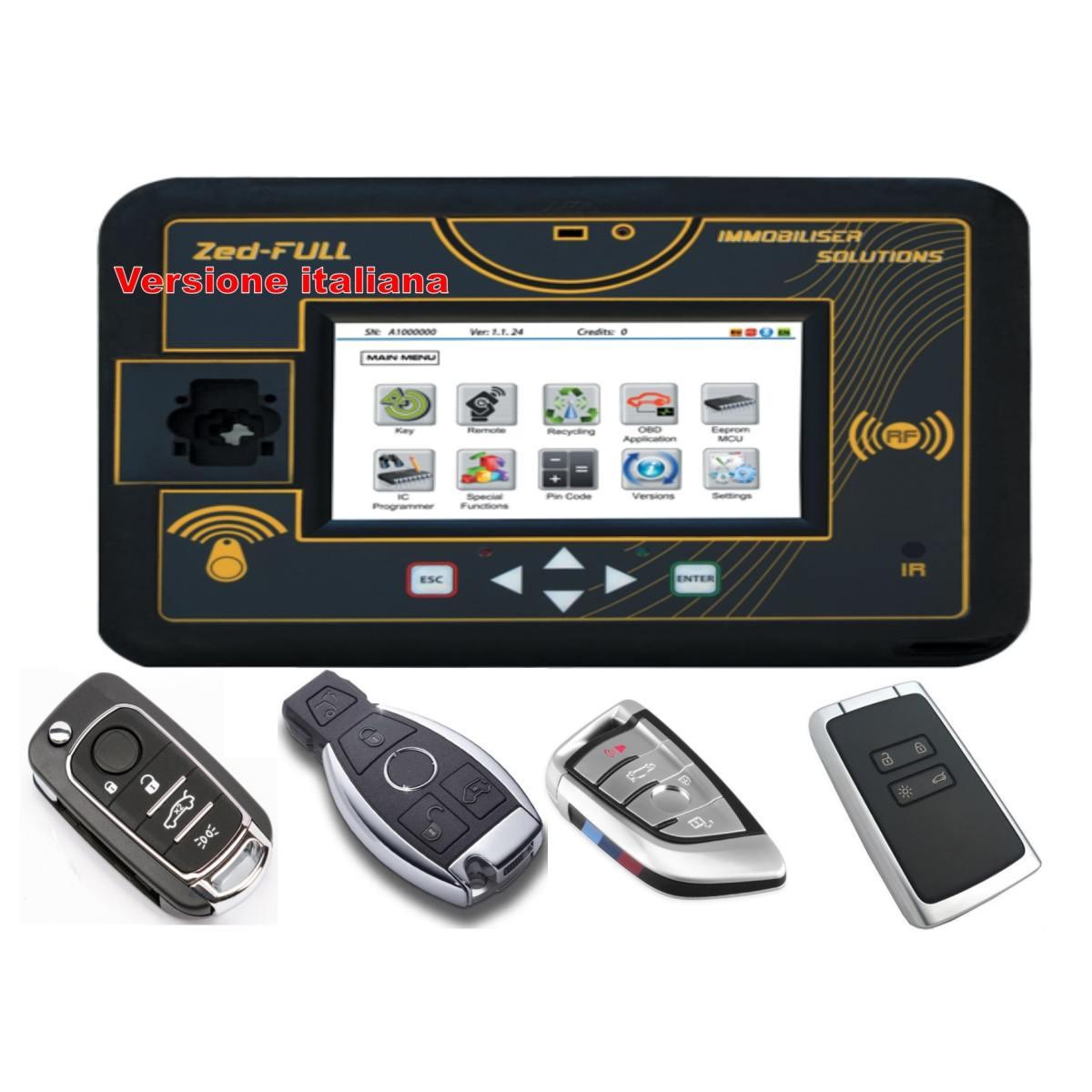Zed full duplicatore chiavi e radiocomandi auto