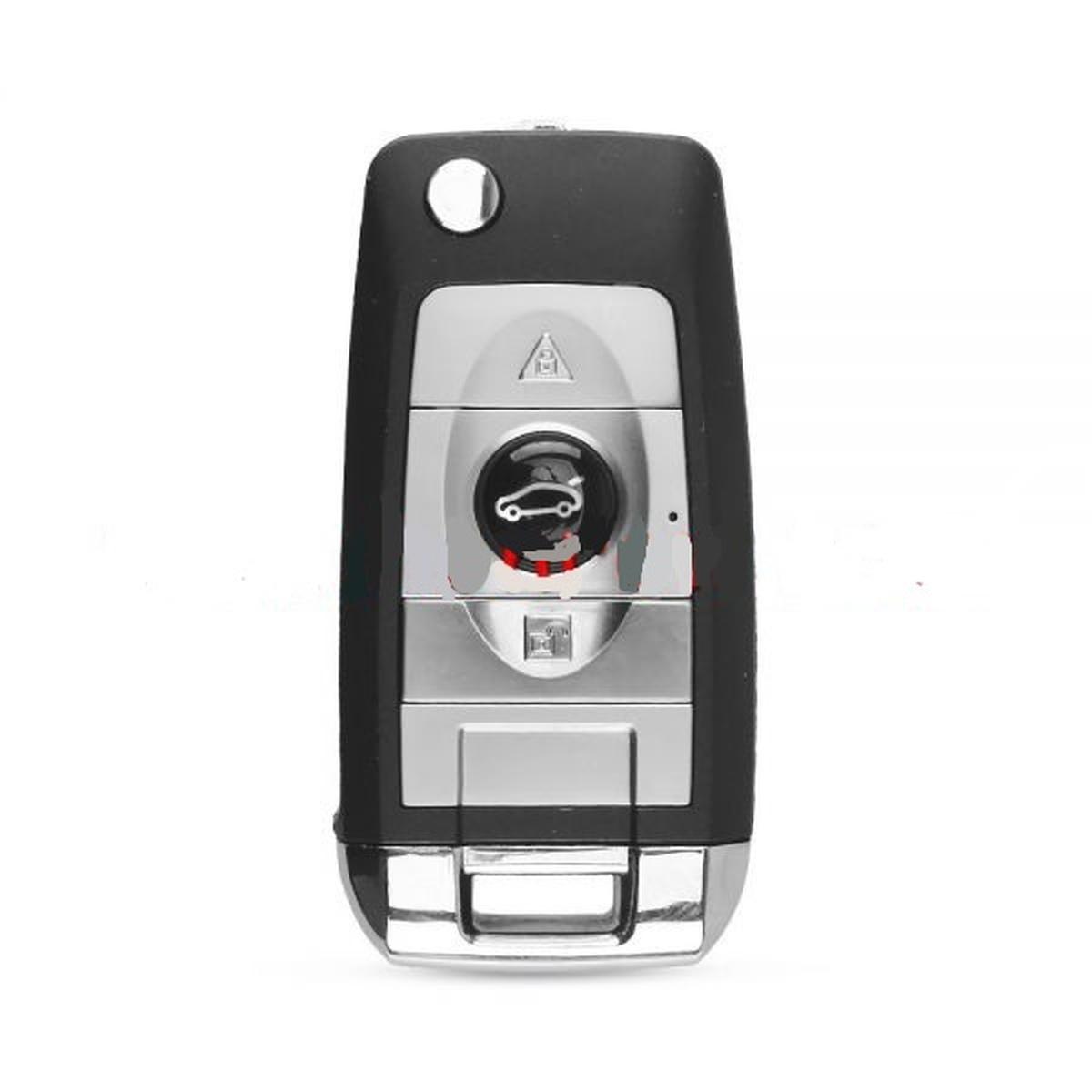chiave guscio 3 tasti chiavi auto volkswagen up, polo, lupo