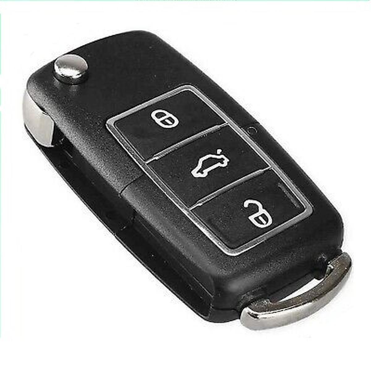 chiave guscio telecomando 3 tasti chiavi auto volkswagen passat polo fox tiguan golf