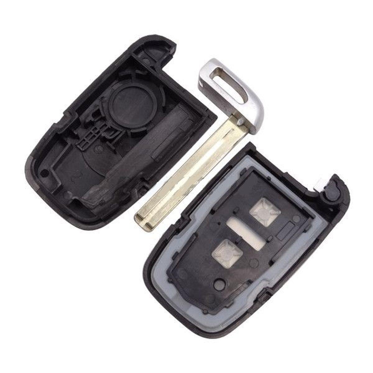 chiave guscio telecomando 2 tasti chiavi auto hyundai i30 ix35 i45