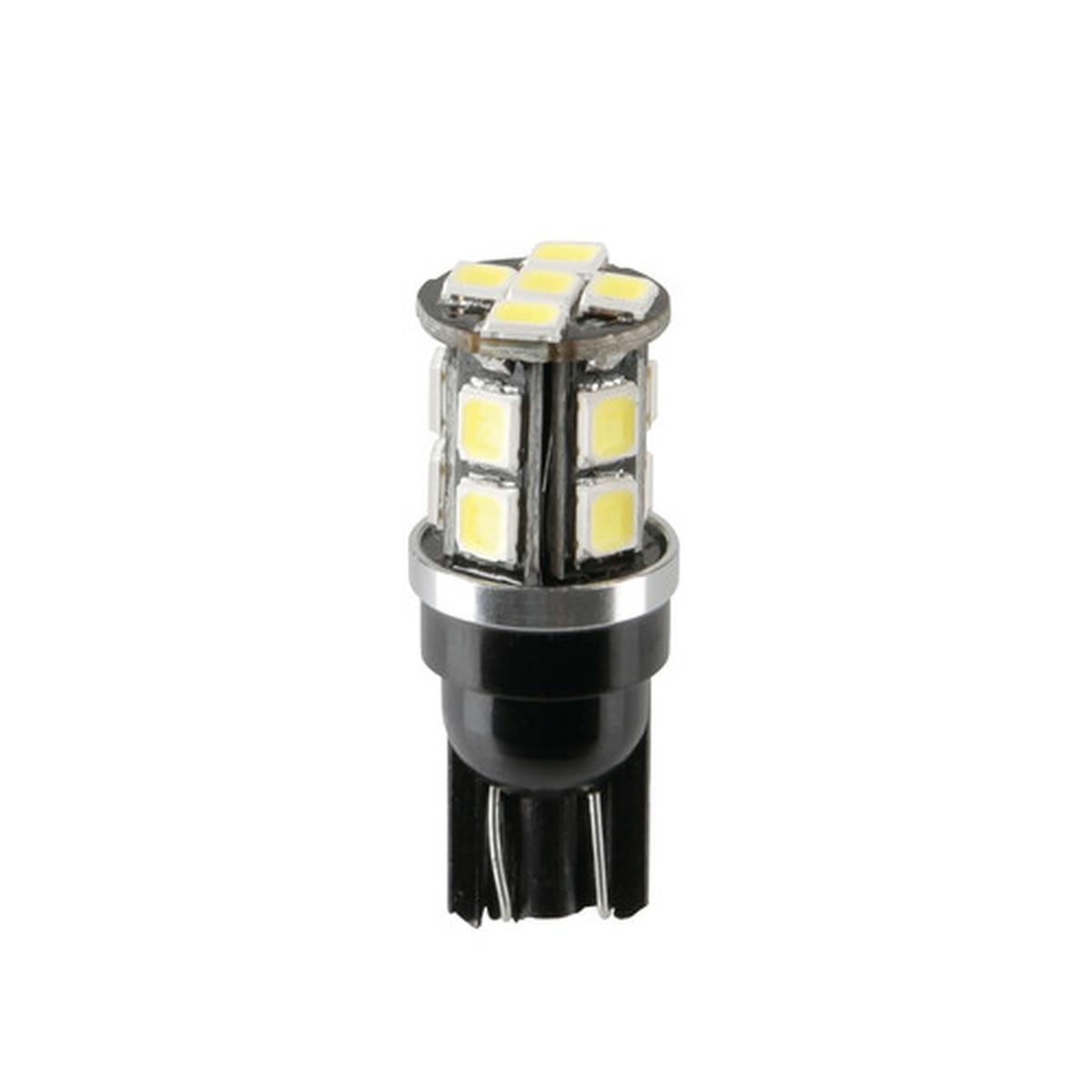 Led series - 15 Led SMD - (T10) - W2,1x9,5d - 9-30V - Scatola - Bianco - Doppia polarità