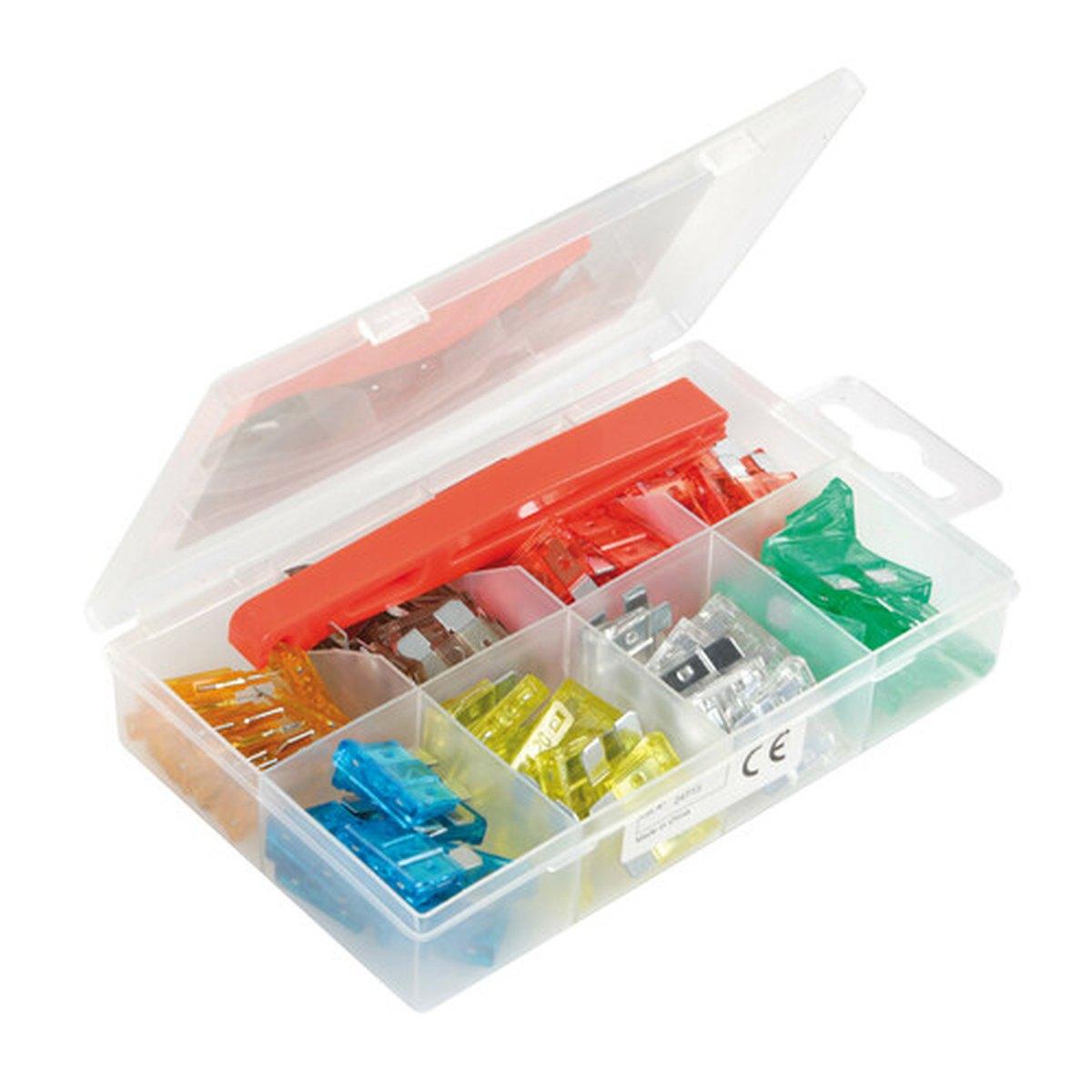 Set 80 fusibili lamellari assortiti, 12/32V