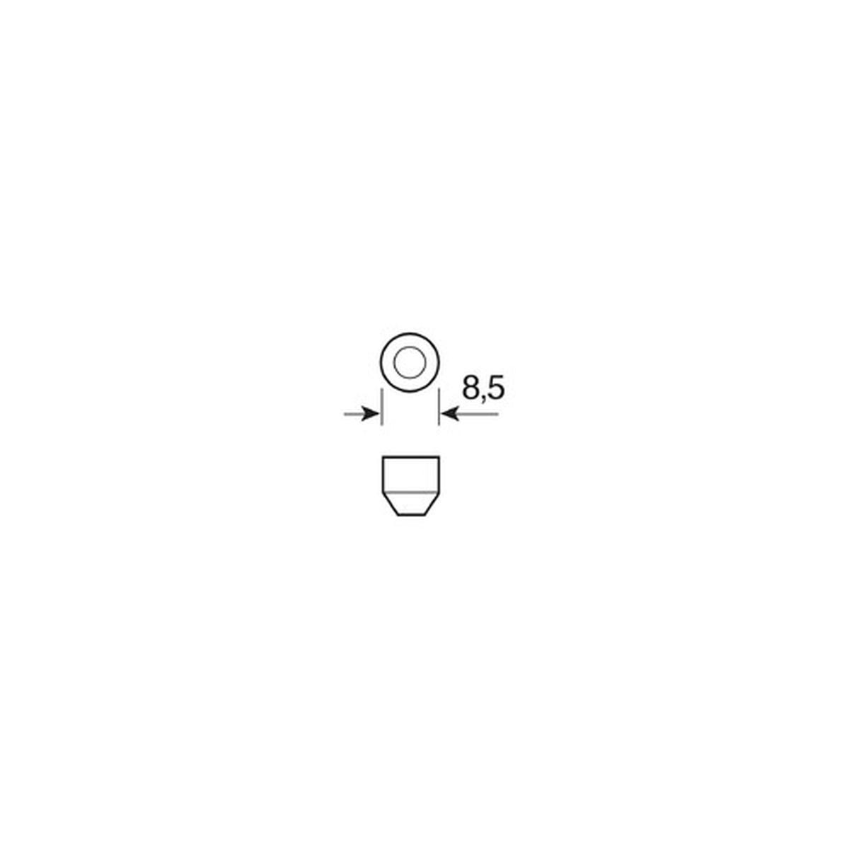 12V Lampada siluro - C5W - 11x35 mm - 5W - SV8,5-8 - 2 pz - D/Blister