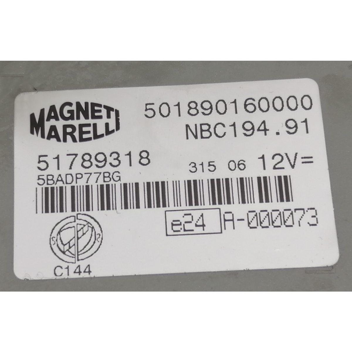 kit accensione fiat croma 1.9 mtj 2006 0281012961