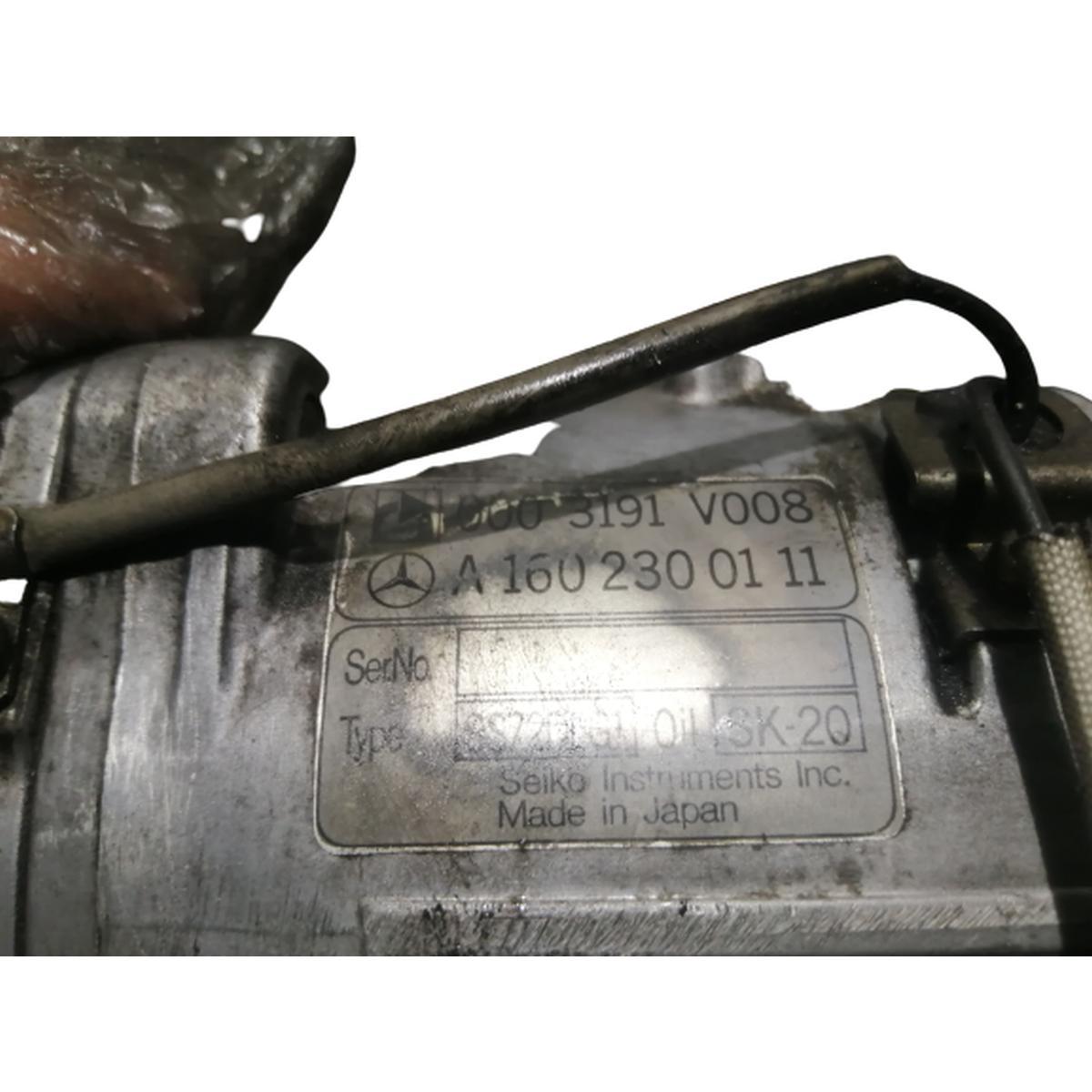 compressore aria condizionata smart fortwo 800 cdi a1602300111