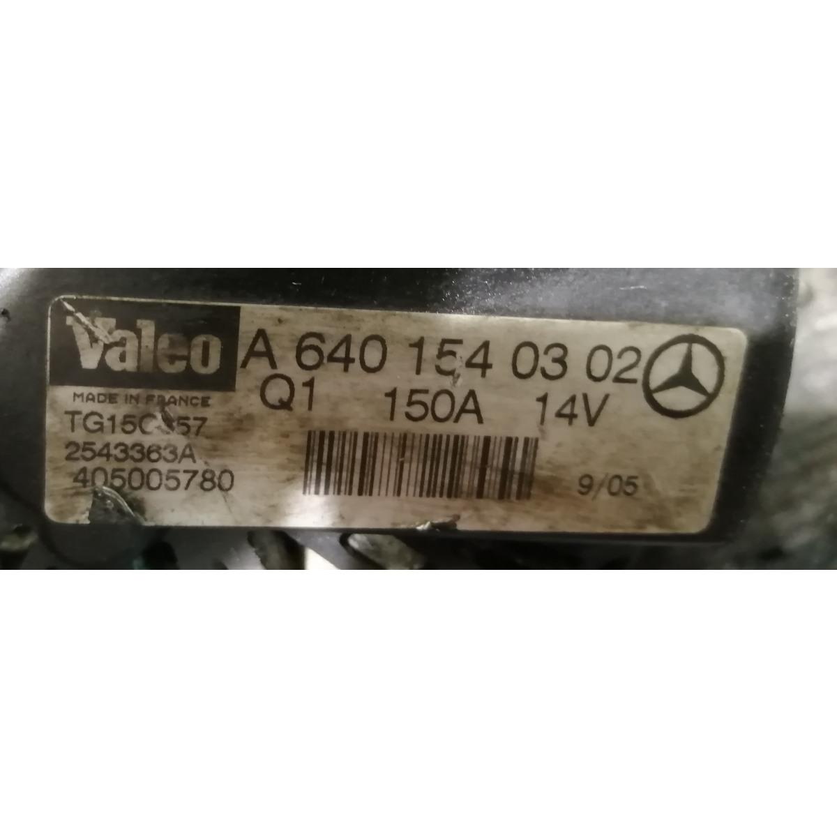 alternatore mercedes classe a 180 cdi a6401540302