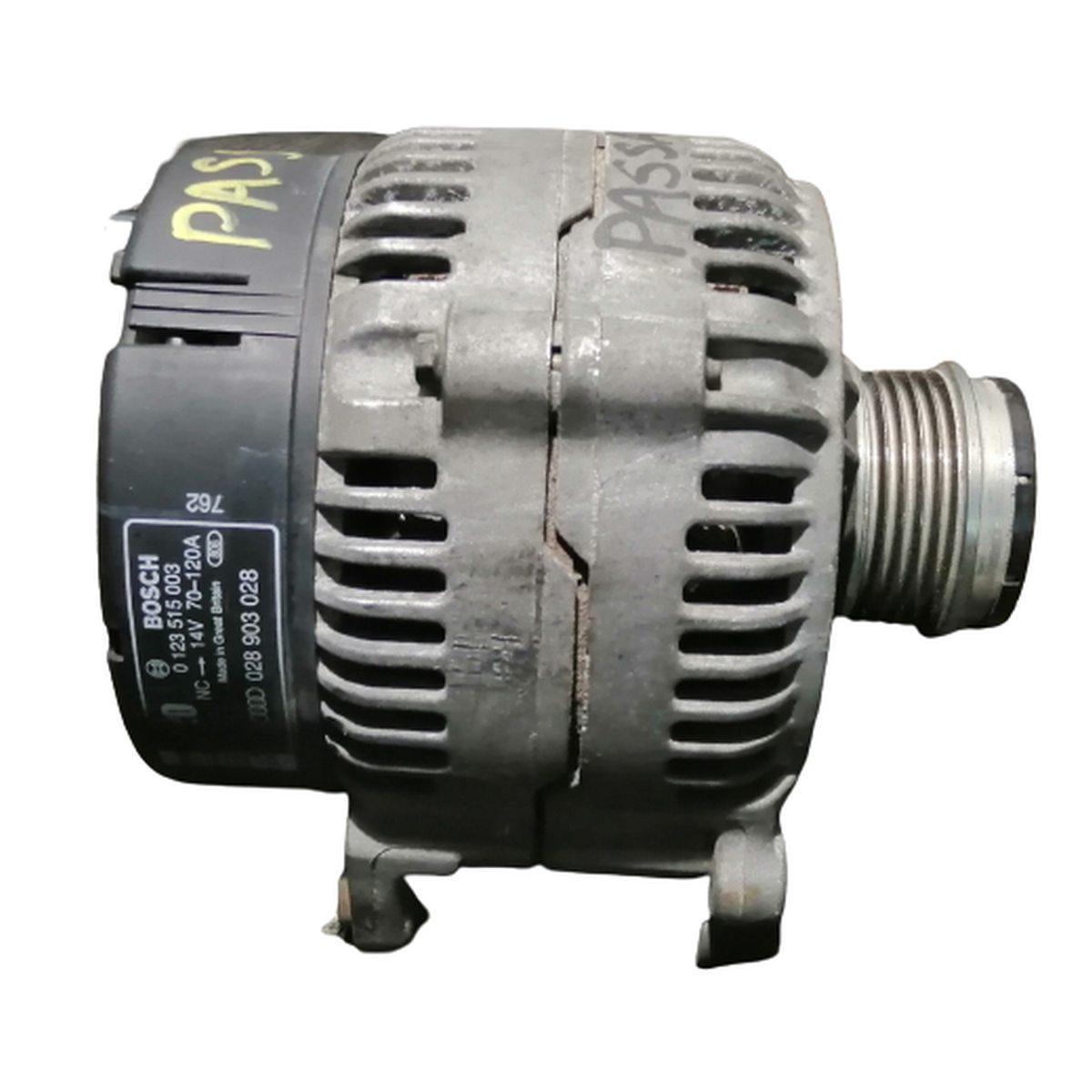 alternatore volkswagen passat 1.9 tdi 0123515003