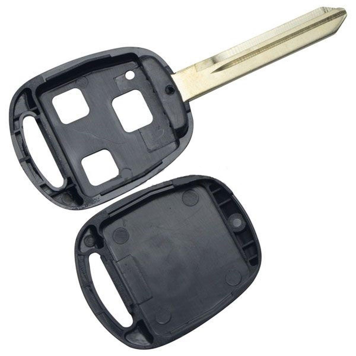 chiave guscio telecomando 3 tasti chiavi auto toyota rav4 yaris