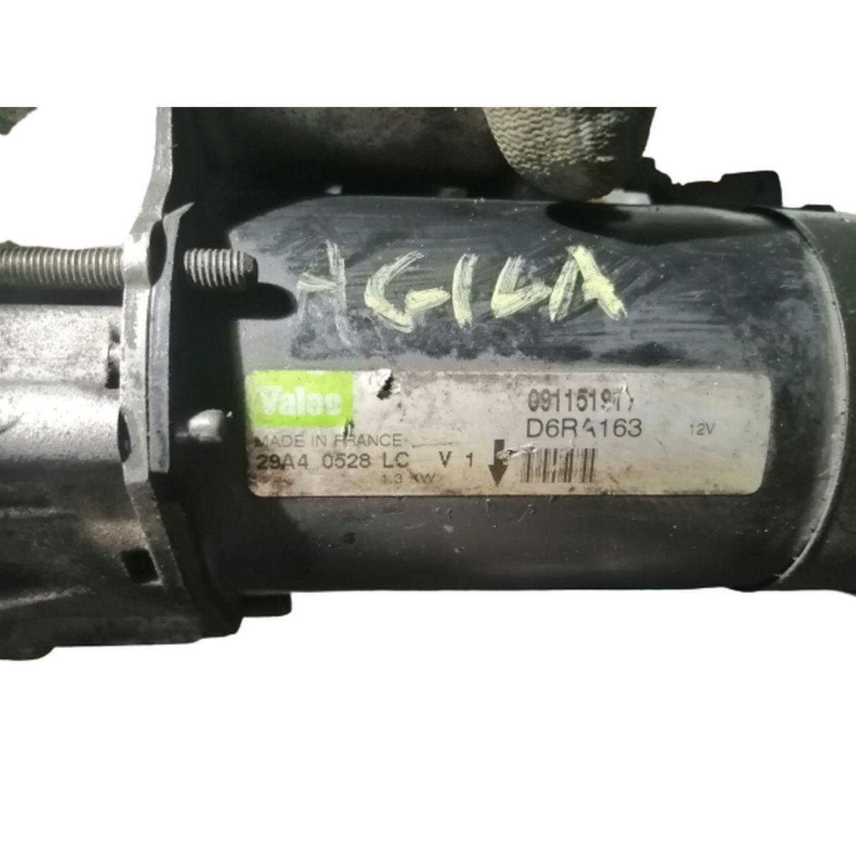 motorino avviamento opel agila a 1.2 bz 09115191