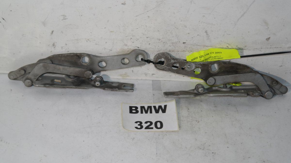 Bmw 320 e46 cerniere cofano