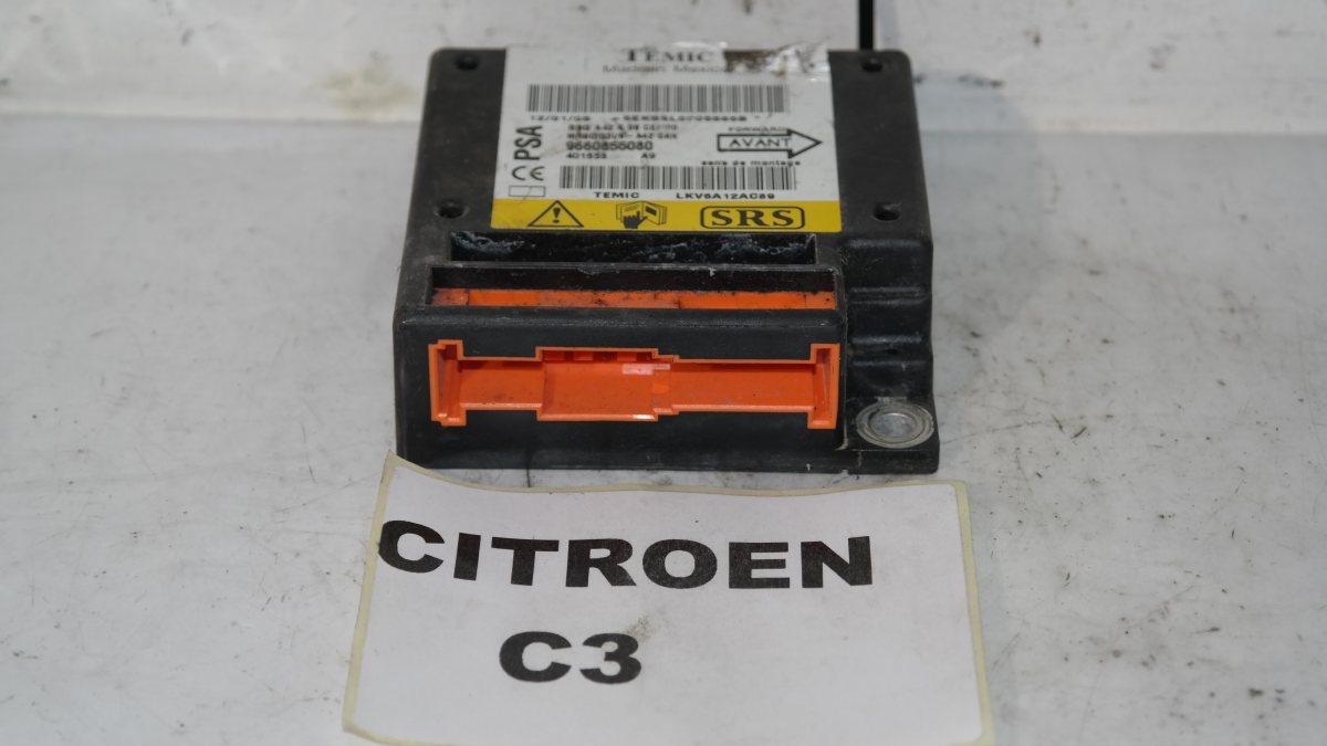 Citroen c3 9660855080 / 401653a9 centralina airbag psa