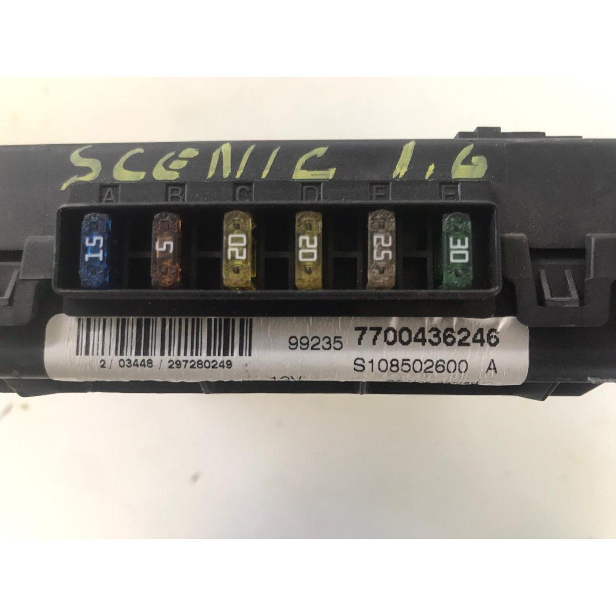 body computer renault scenic 2001 7700436246