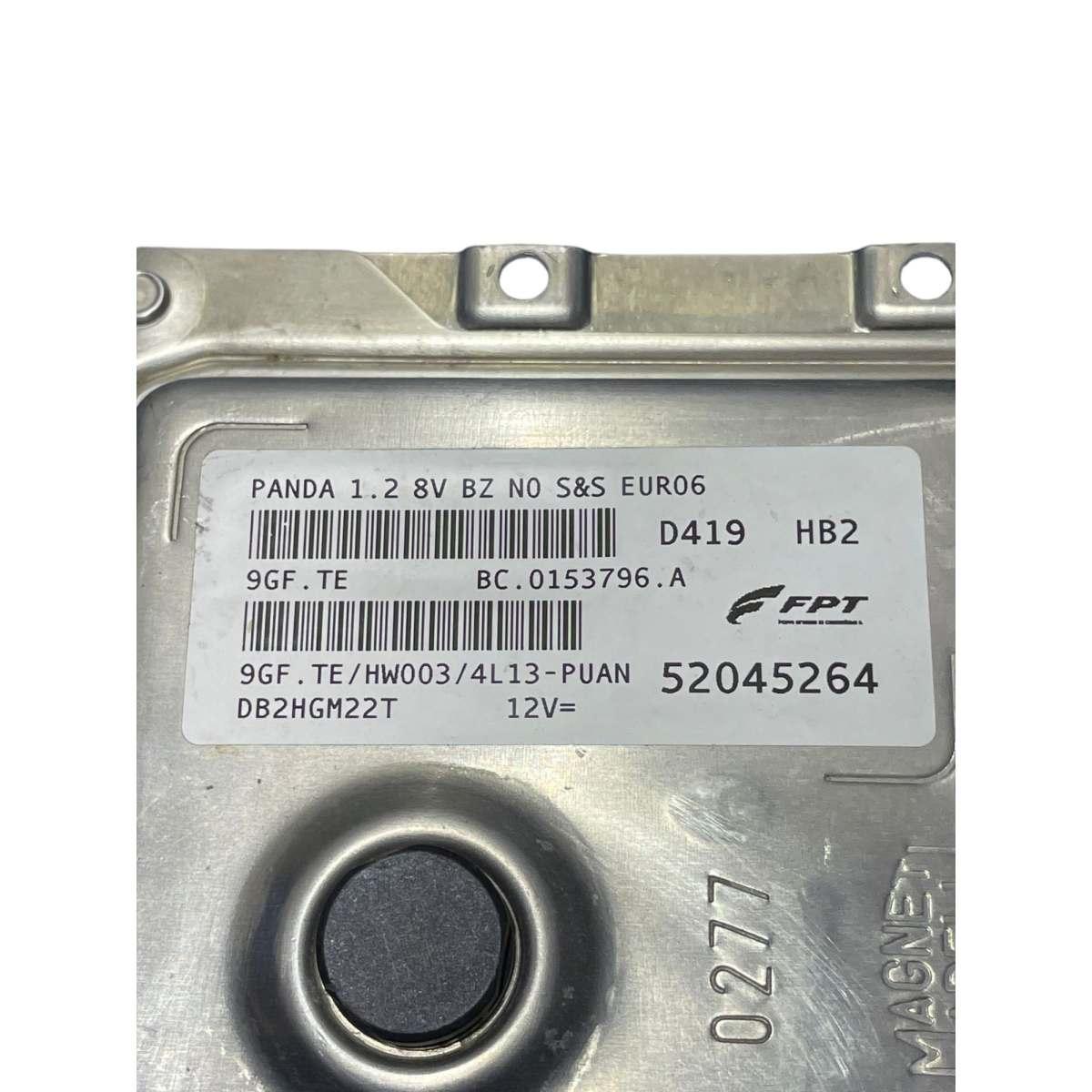 centralina motore fiat panda 1.2 bz dal 2012 52045264 ricondizionata vergine