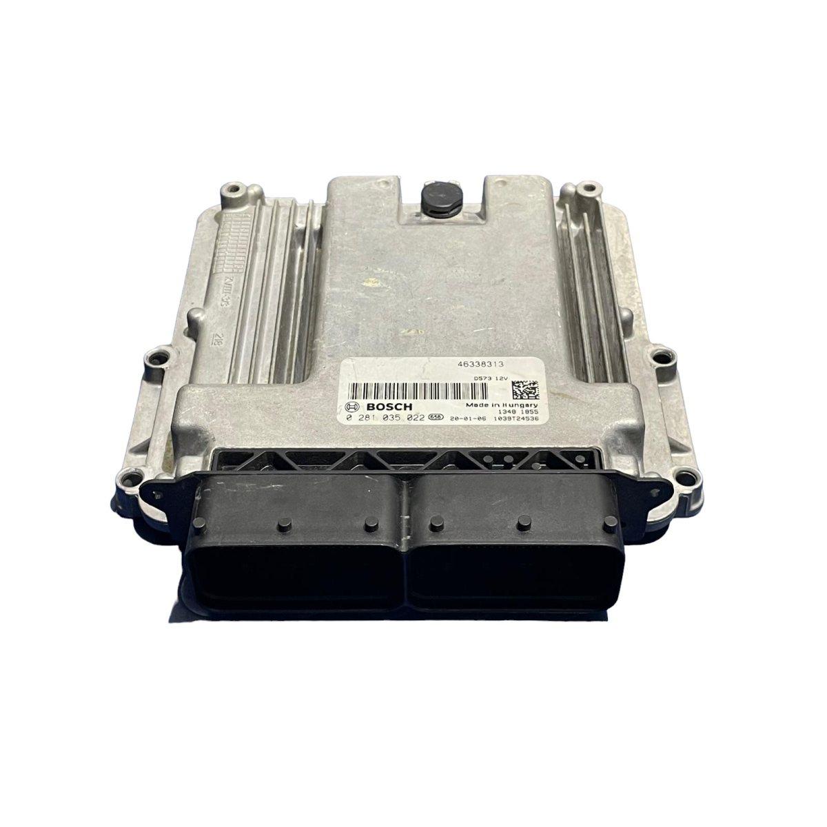 centralina motore jeep renegade fiat 500x 1.6 mjet 0281035022 46338313 ricondizionata vergine