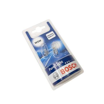 bosch lampadina luce targa 12v 5w w5w w2 1x9,5d bosch lampadina automobile, luce targa 12v 5w, w5w, w2,1x9,5d