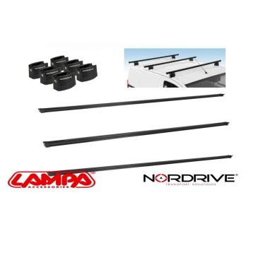 Barre portatutto ford transit nordrive 3 barre professionali