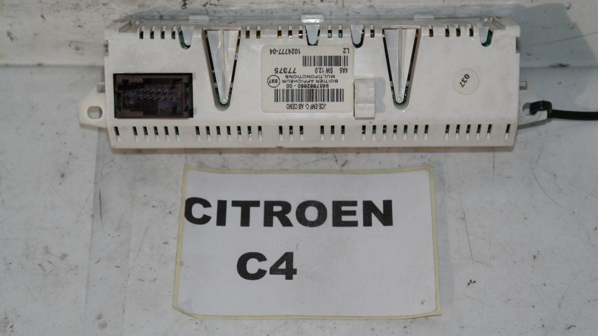 Citroen c4 orologio digitale