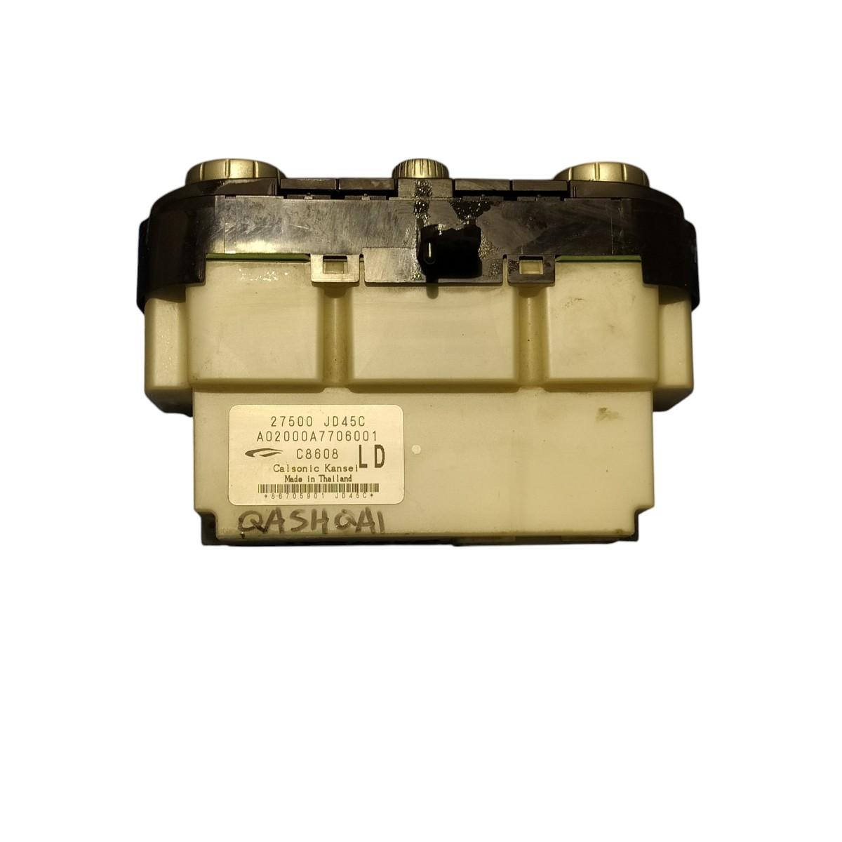 COMANDI CLIMA nissan qashqai  27500jd45c<br /><br />