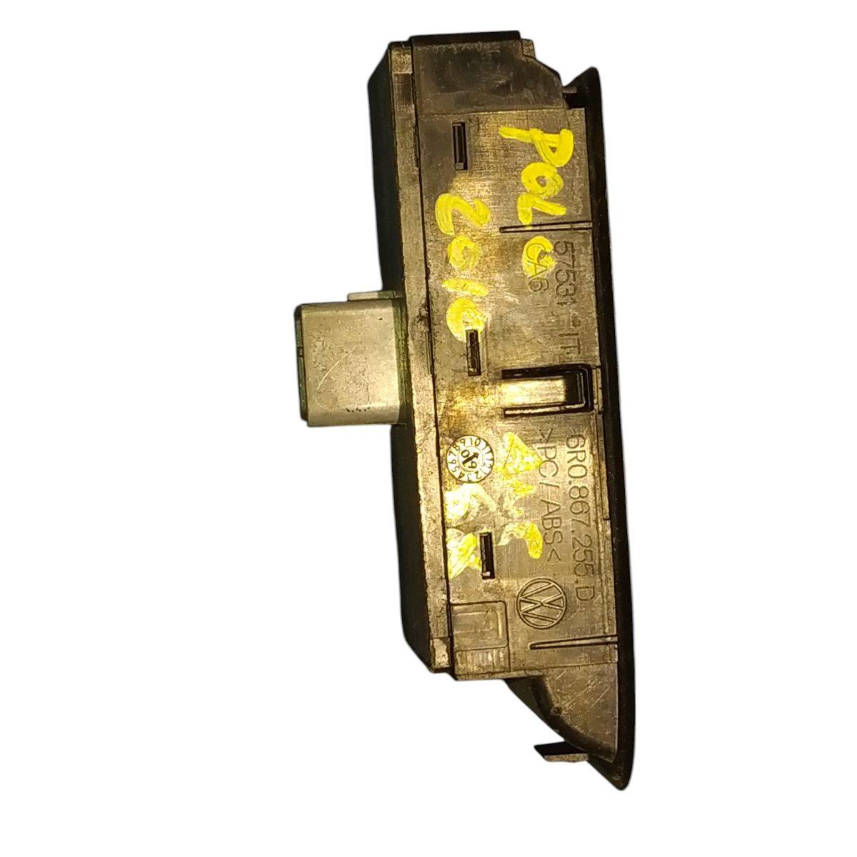 pulsantiera ant sx volkswagen polo 2010 6R0867255D