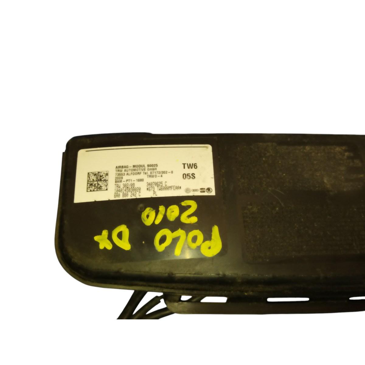 airbag sedile dx volkswagen polo 2010 34036308