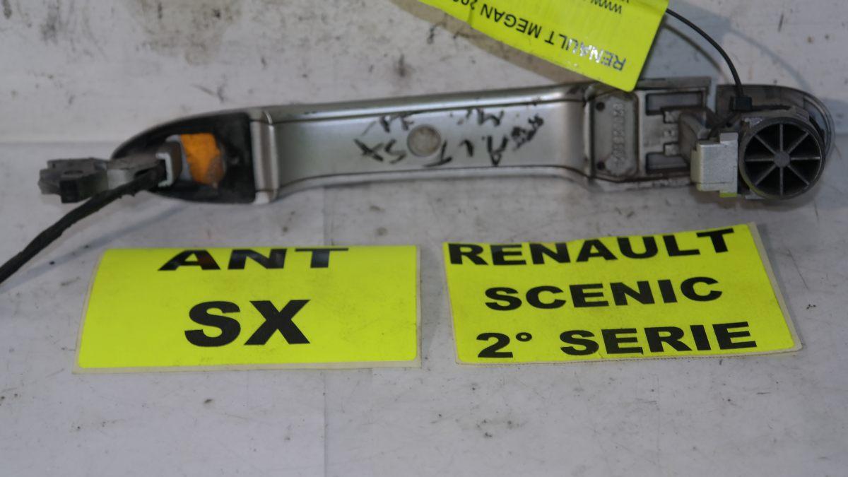 RENAULT SCENIC 2a SERIE MANIGLIA ESTERNA ANTERIORE SX