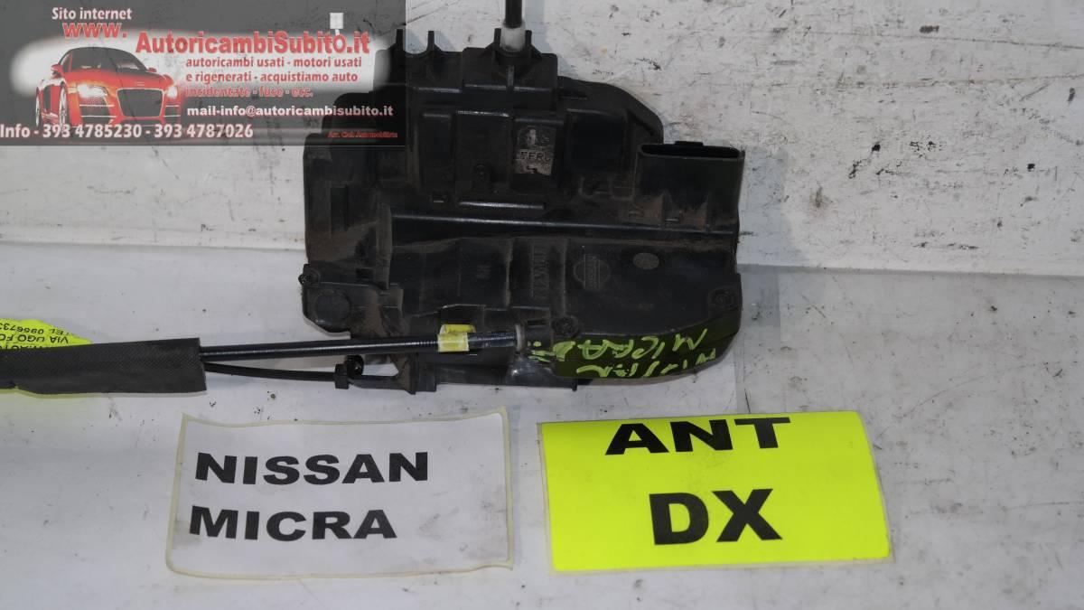 Nissan micra chiusura porta anteriore dx