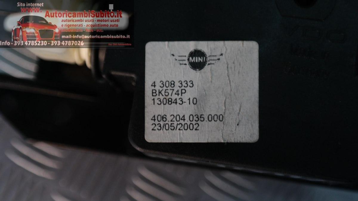 Mini cooper one 4308333 chiusura sport carburante