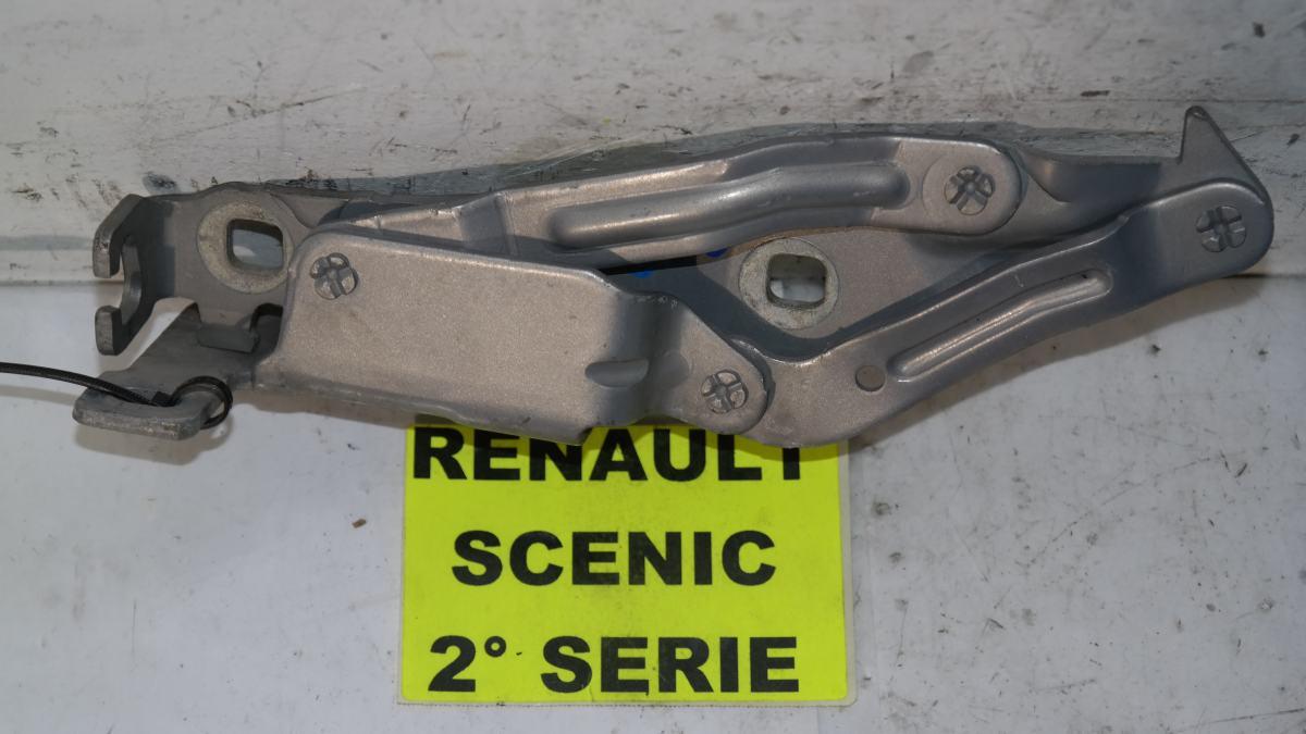 RENAULT SCENIC 2a SERIE CERNIERA COFANO