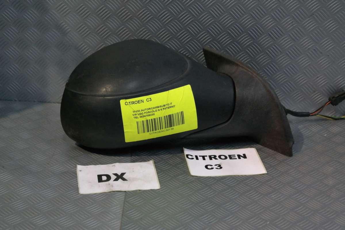 Citroen c3 / c3 pluriel dal 2002 al 2010 specchietto esterno dx